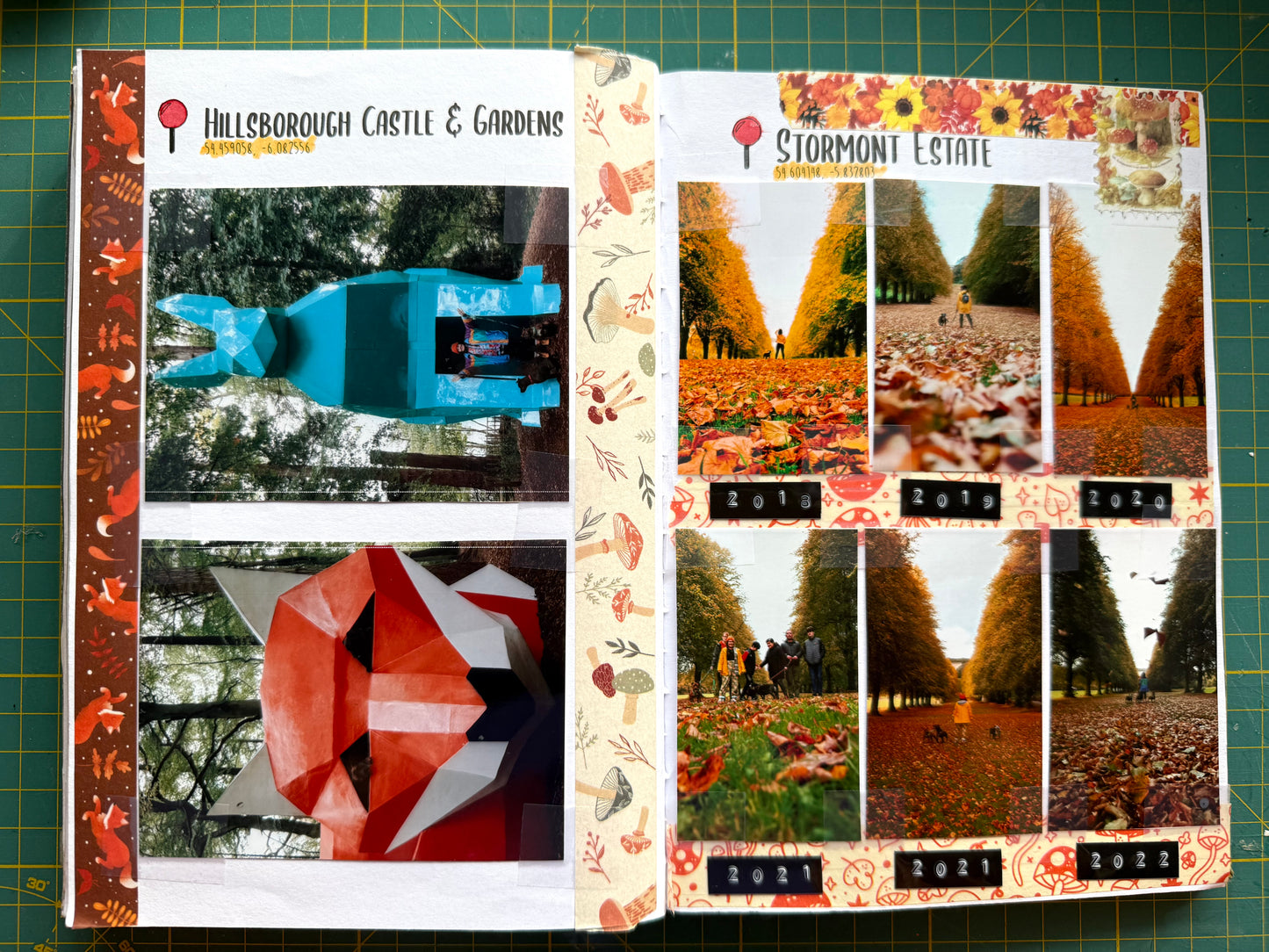 Northern Ireland Bucket List Book | NI Adventure Scrapbook