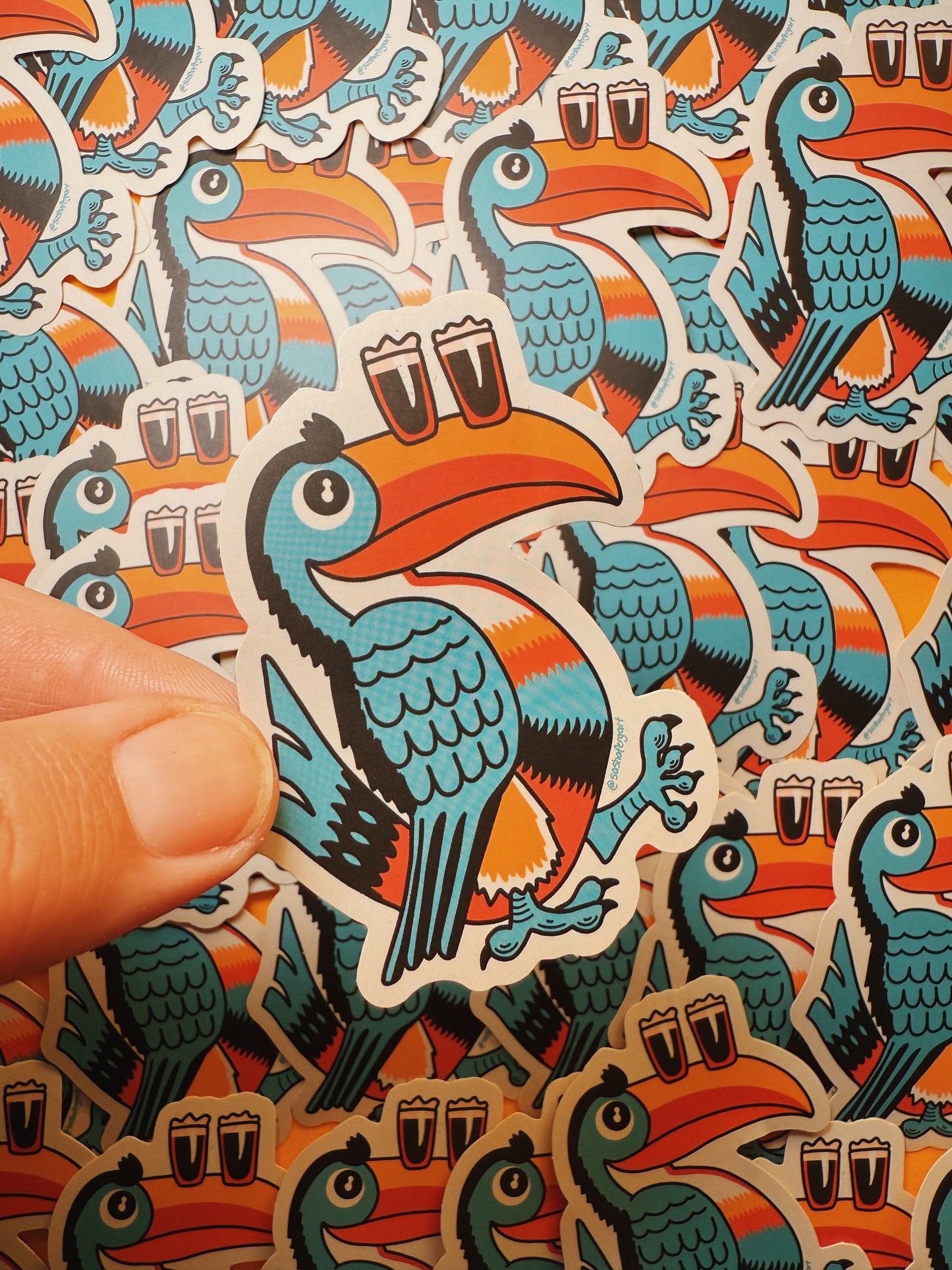 Stout Toucan Sticker
