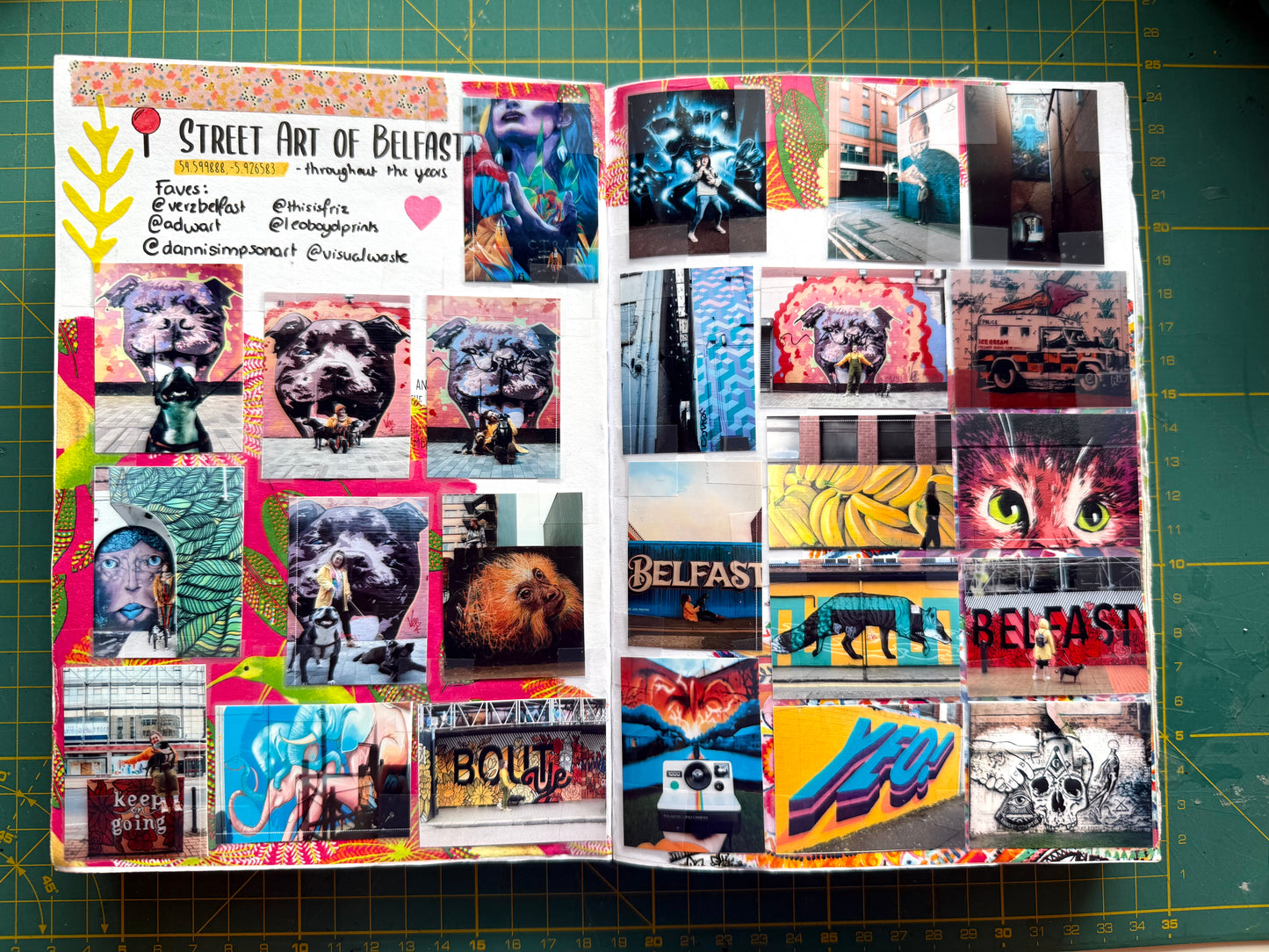 Northern Ireland Bucket List Book | NI Adventure Scrapbook