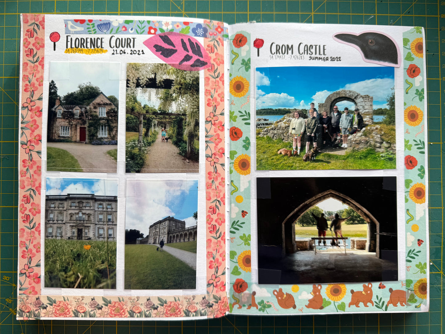 Northern Ireland Bucket List Book | NI Adventure Scrapbook