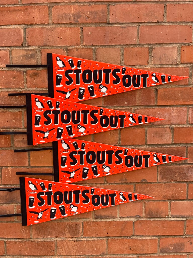 Stouts Out Pennant / Fleg