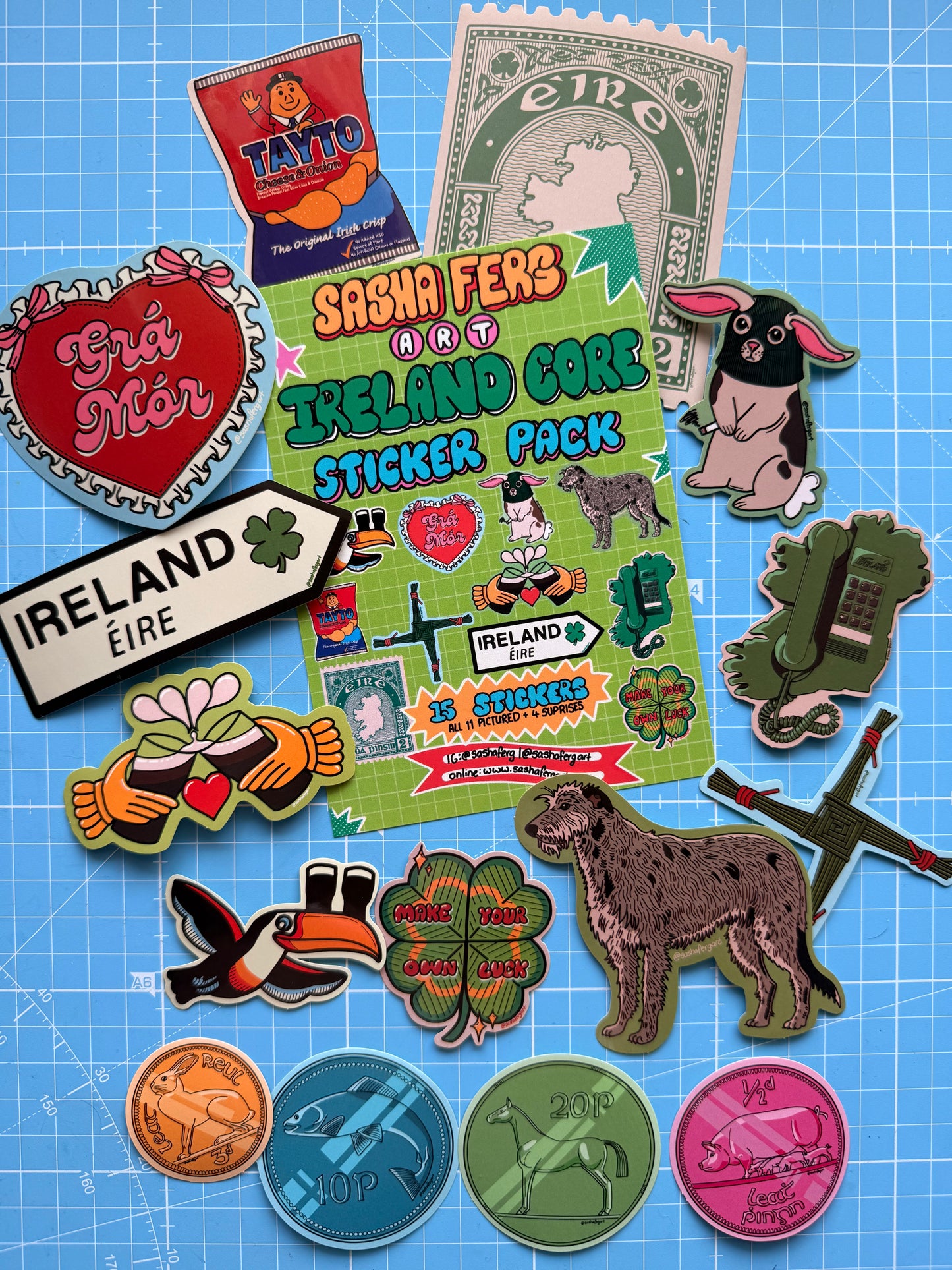 Ireland Core Sticker Pack