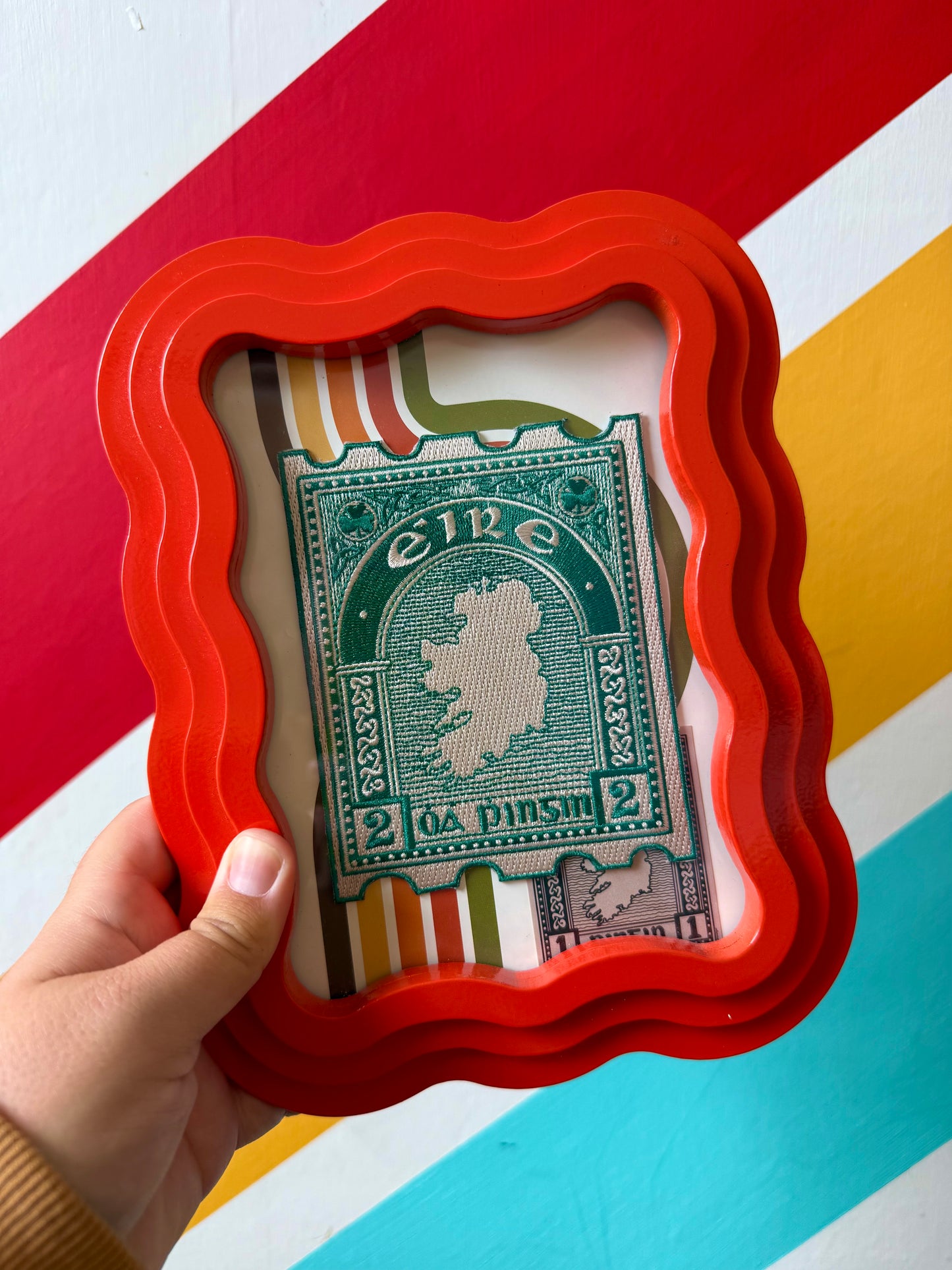 Vintage Ireland Stamp Patch