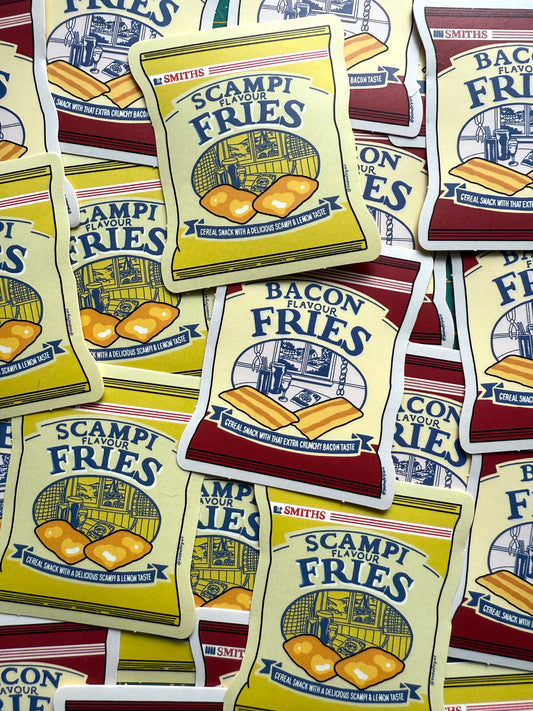 2 Best Pub Snack Stickers