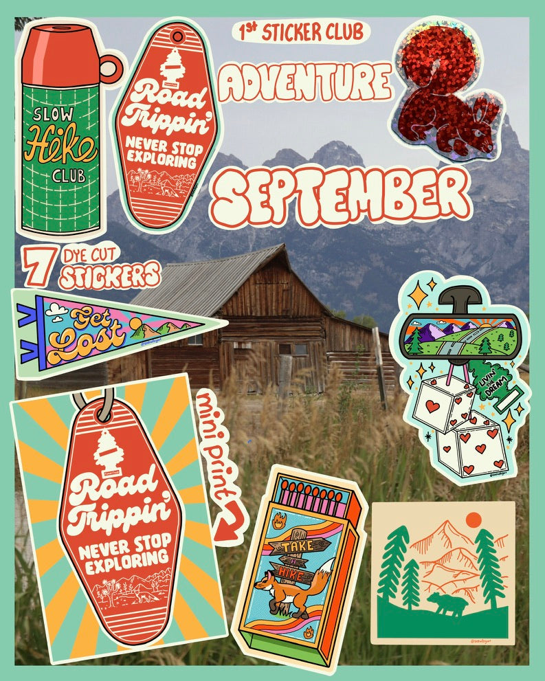 £5.00 Quarterly Sticker Club