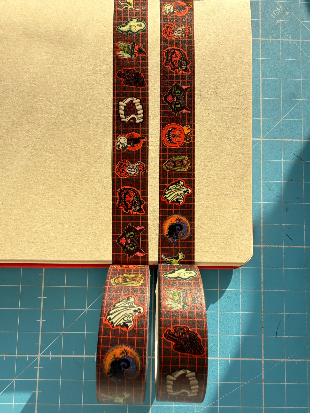 Vintage Halloween Washi Tape