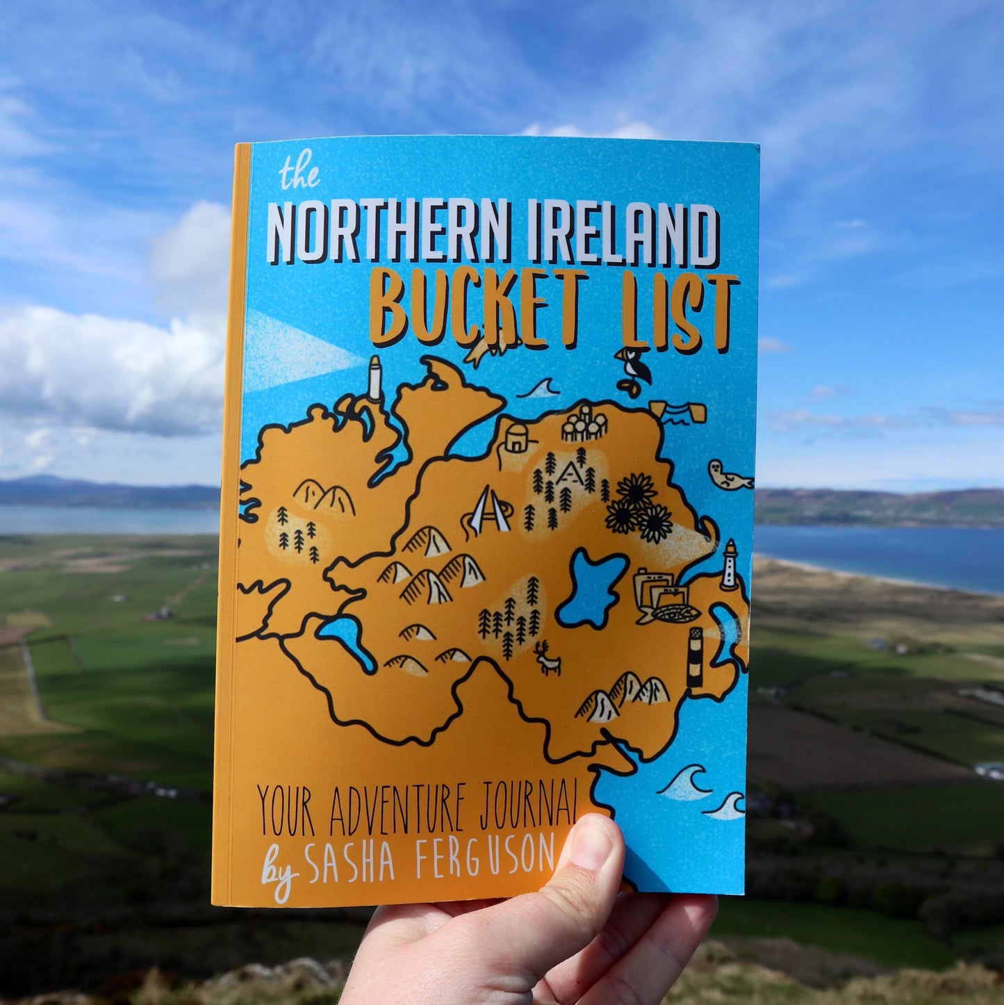 Northern Ireland Bucket List Book | NI Adventure Scrapbook