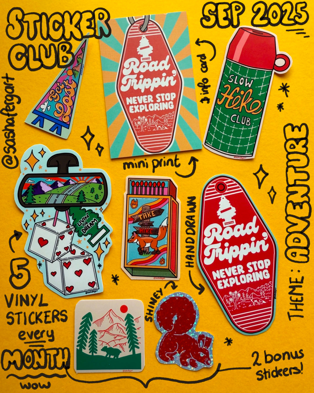 £5.00 Sticker Club