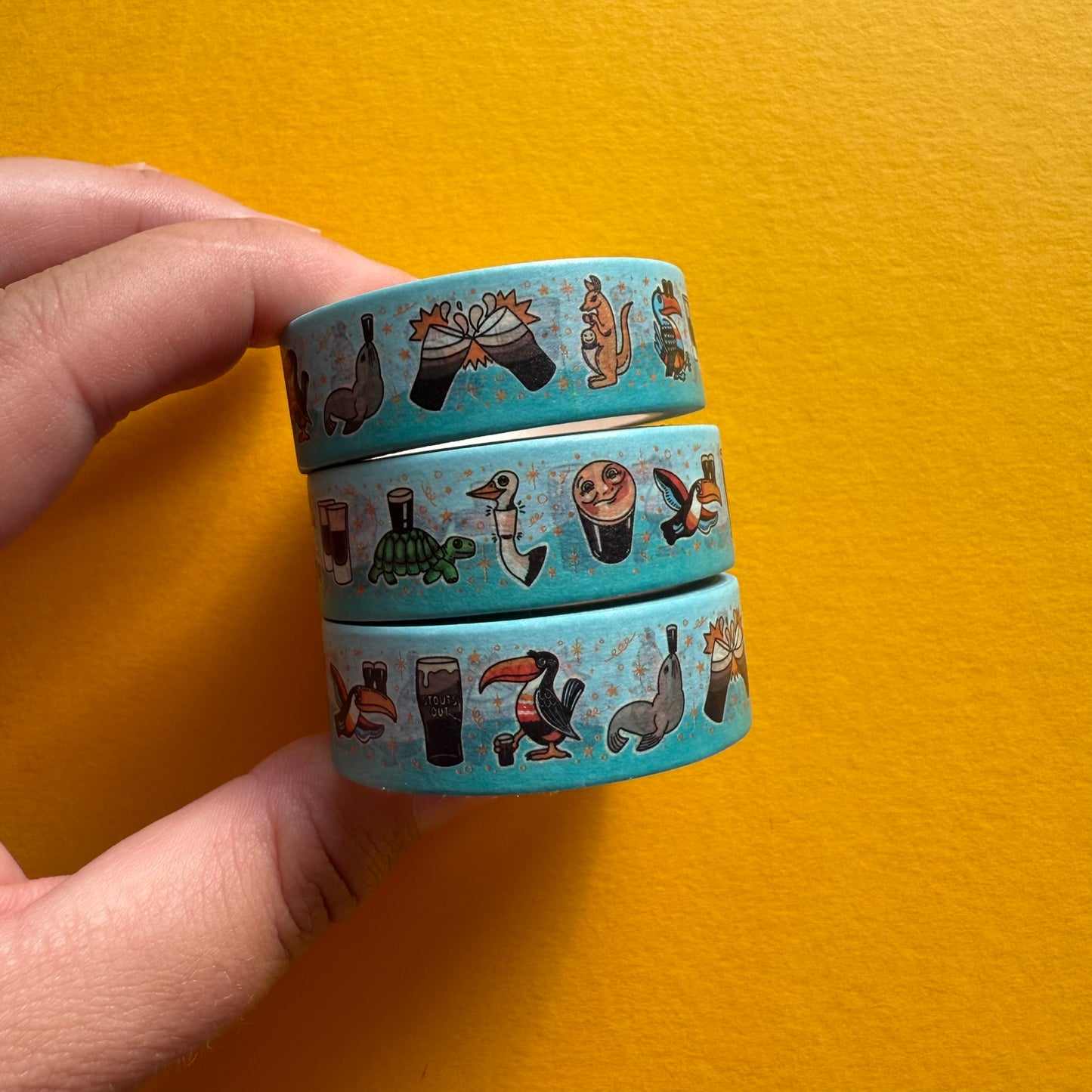 Stout Beer Washi Tape