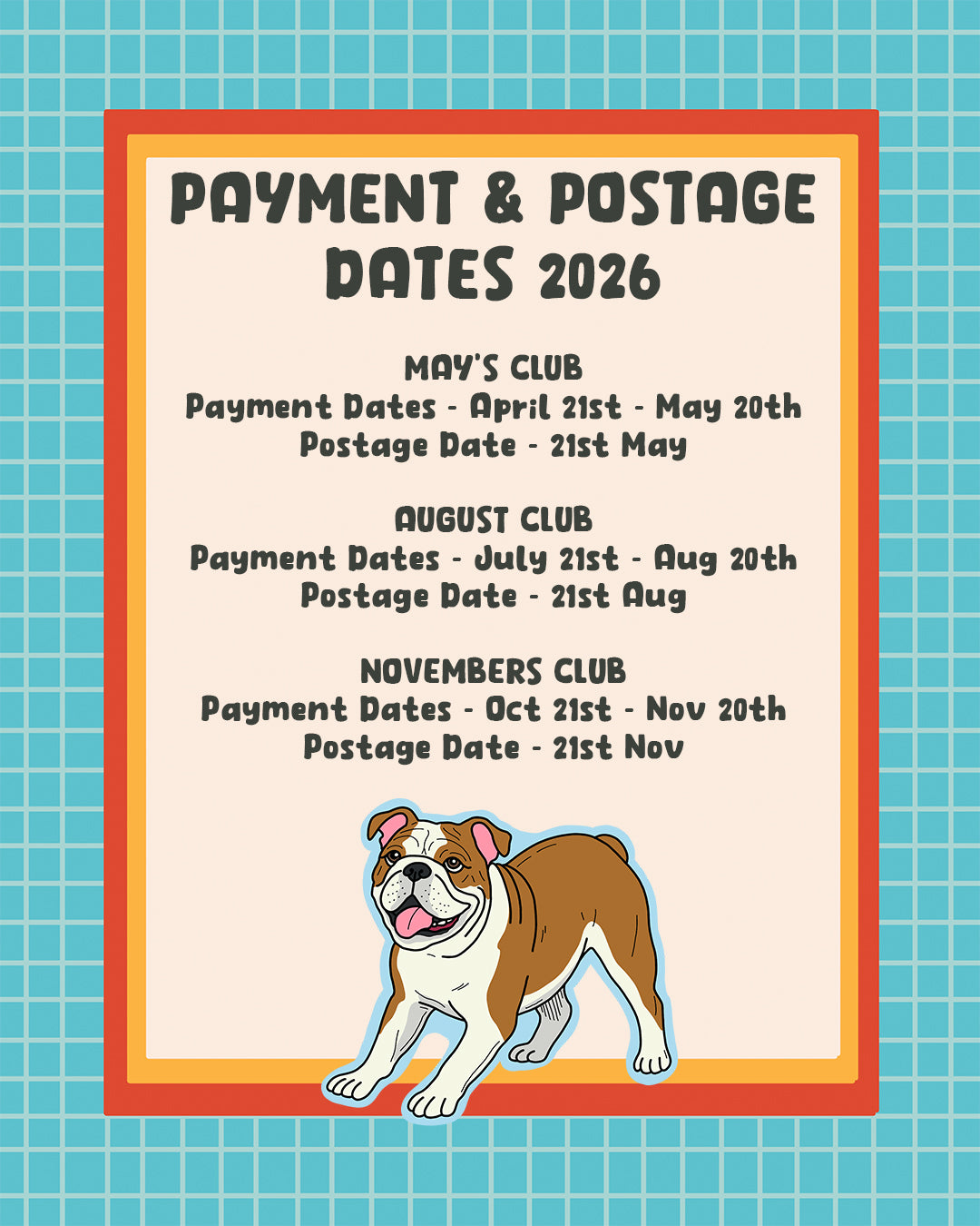 £5.00 Quarterly Sticker Club