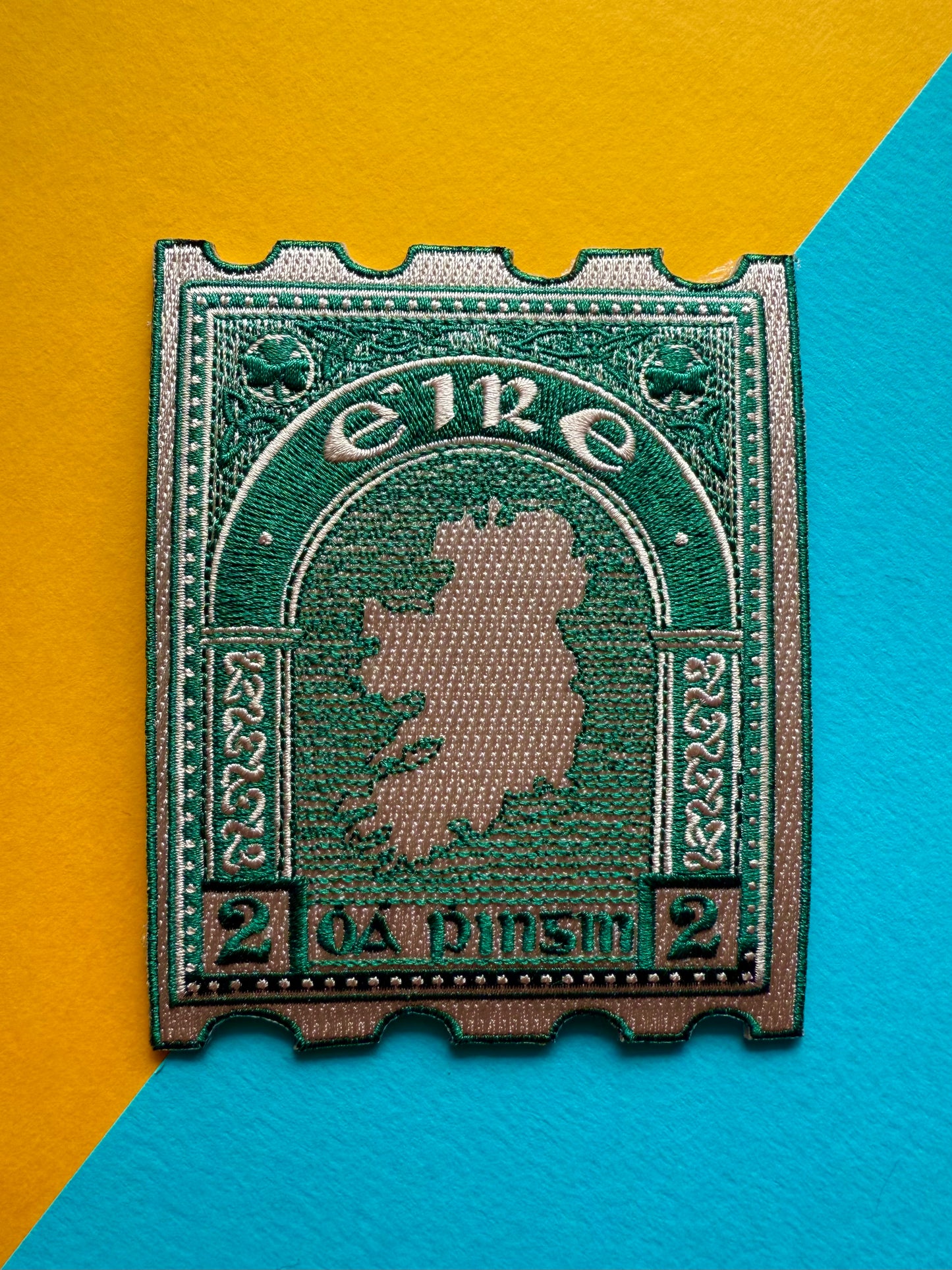 Vintage Ireland Stamp Patch