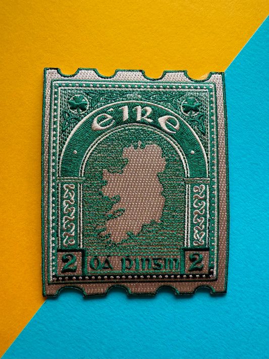 Vintage Ireland Stamp Patch