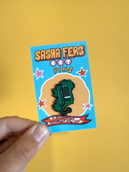Vintage Ireland Telephone Pin