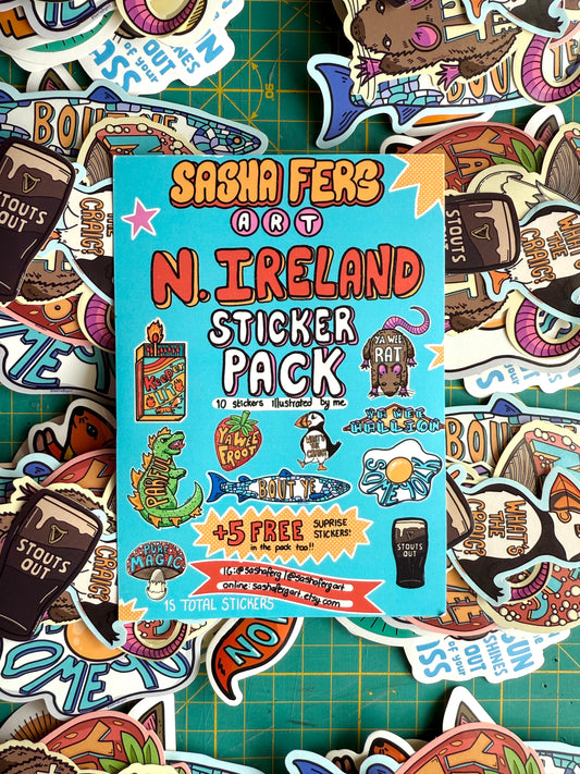 Northern Ireland Sticker Pack