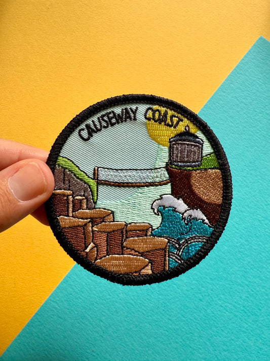 Causeway Coast Embroidery Patch