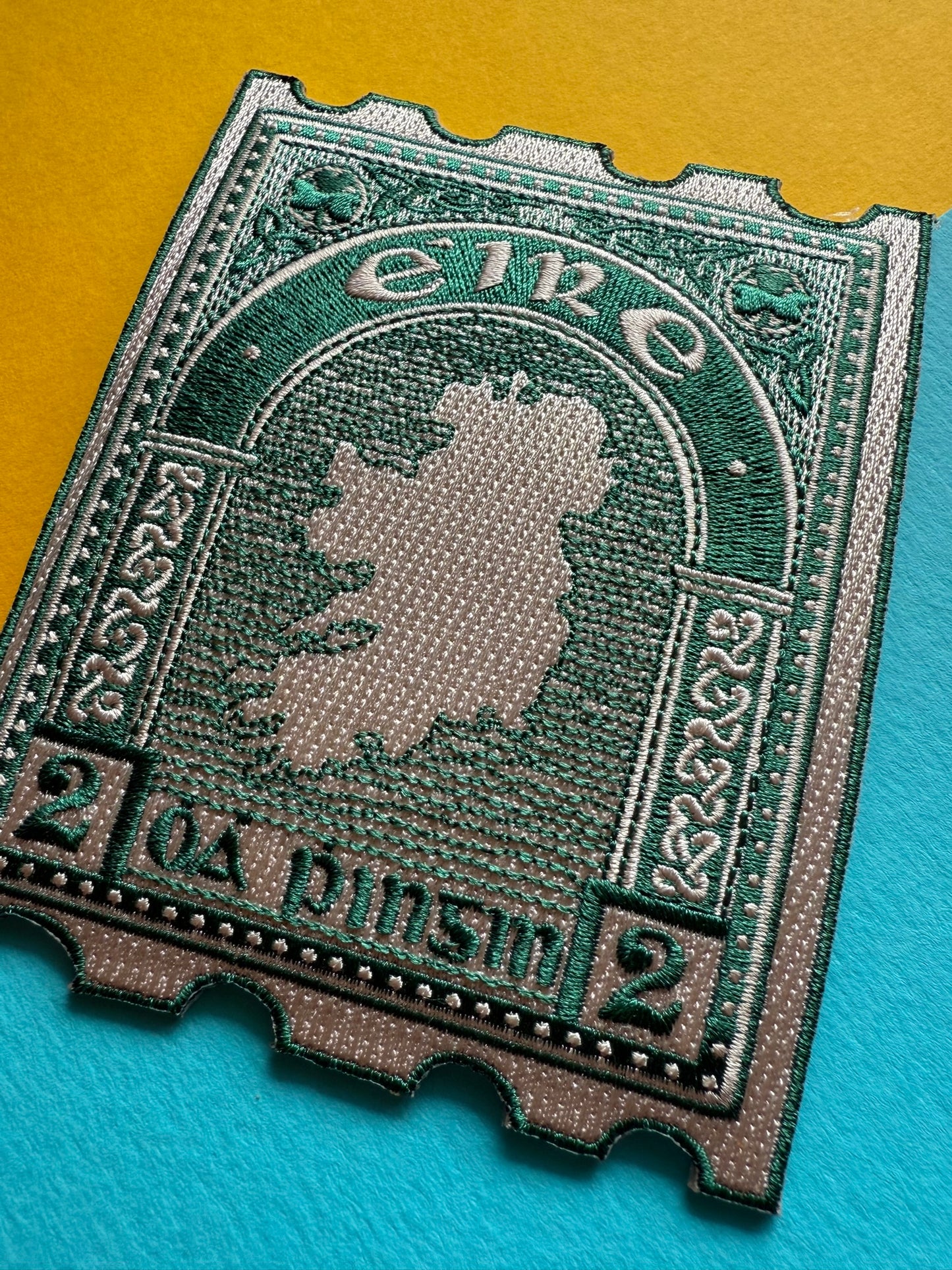 Vintage Ireland Stamp Patch