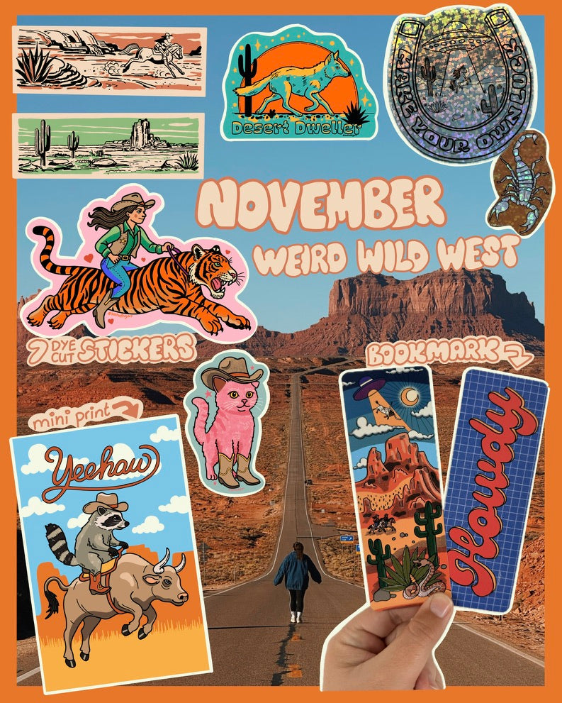 £5.00 Quarterly Sticker Club