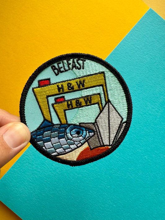 Belfast Embroidery Patch