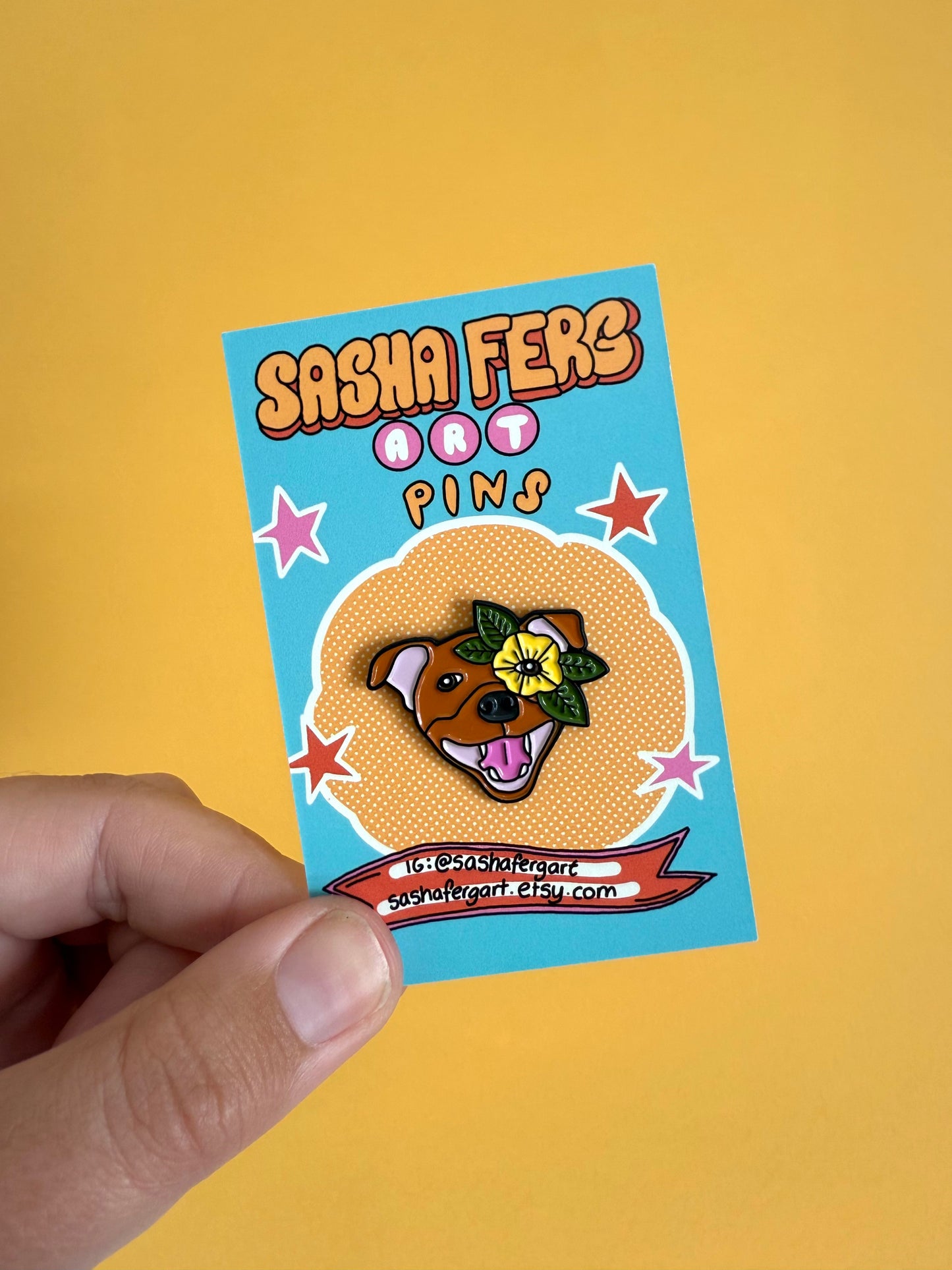 Staffordshire Bull Terrier Pin | Staffy Pin