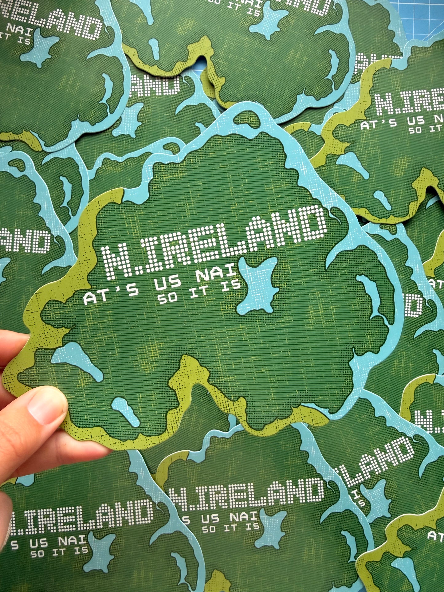 Northern Ireland Dye Cut Post card