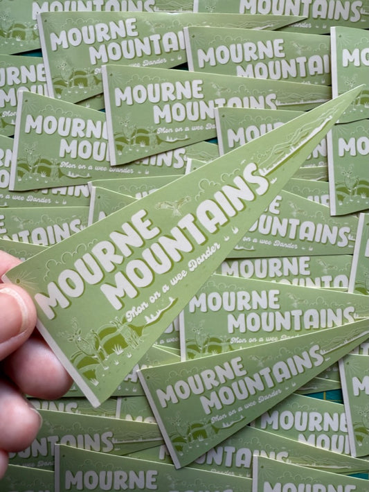 Mournes Fleg Sticker