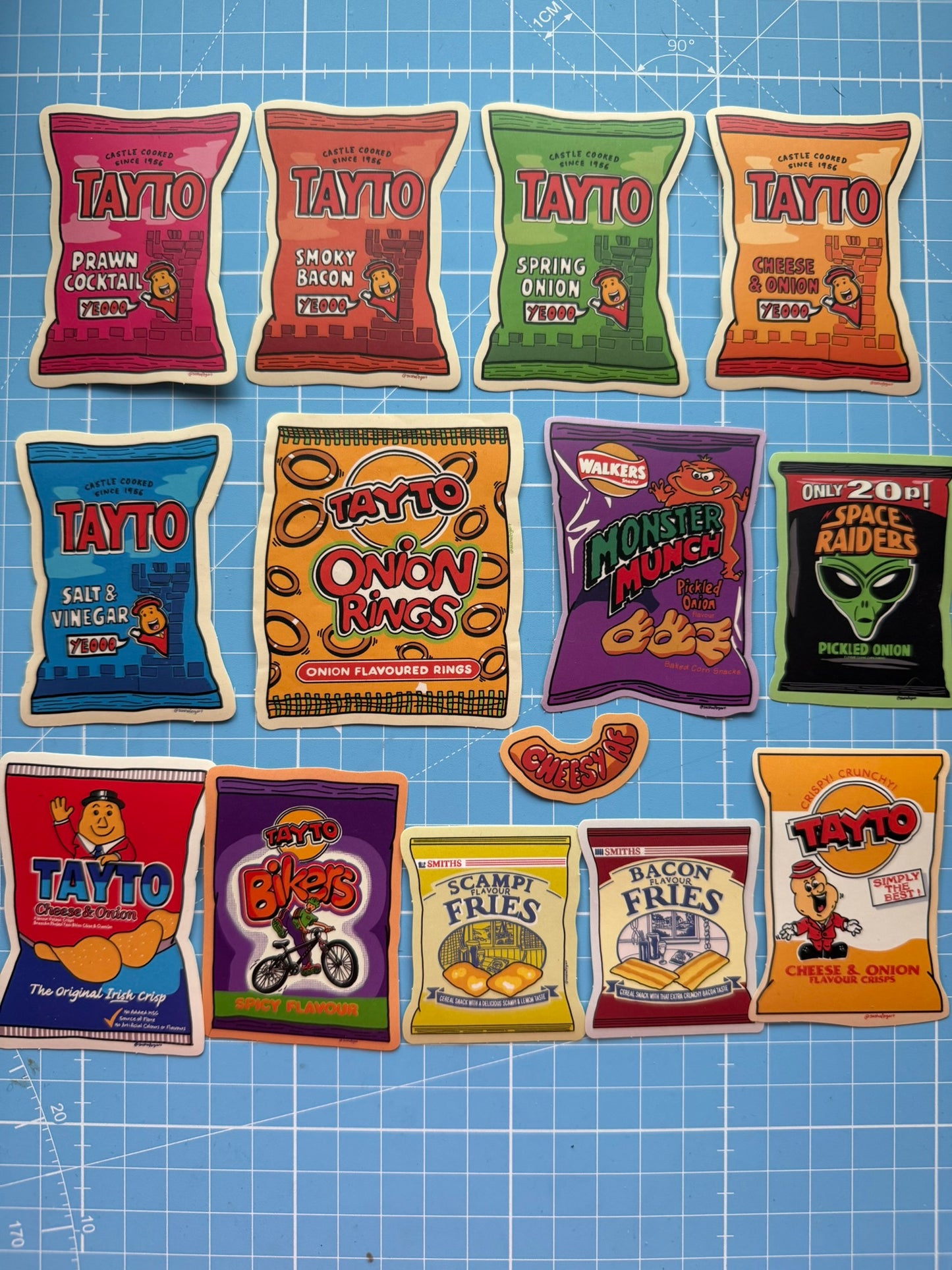 Crisp Multi Pack Sticker Pack