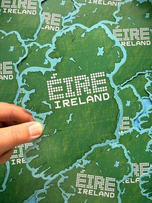 Ireland Cut Postcard