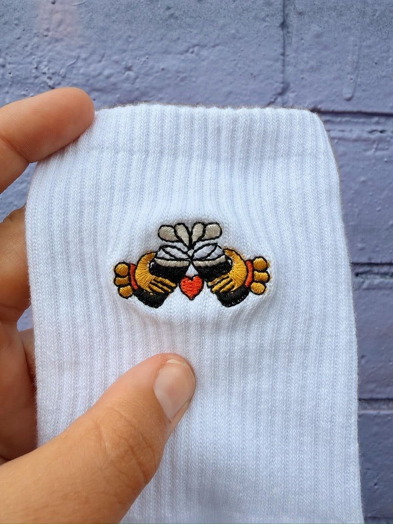 Stout Claddagh Socks