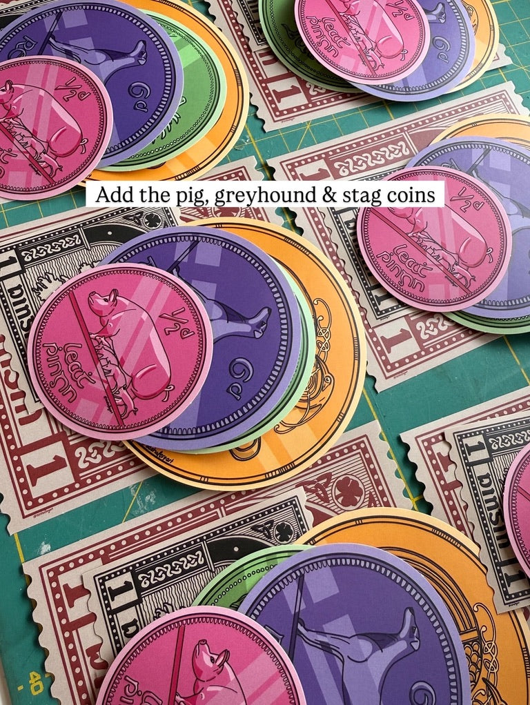 Pack of Punts | Irish Punt Sticker Pack