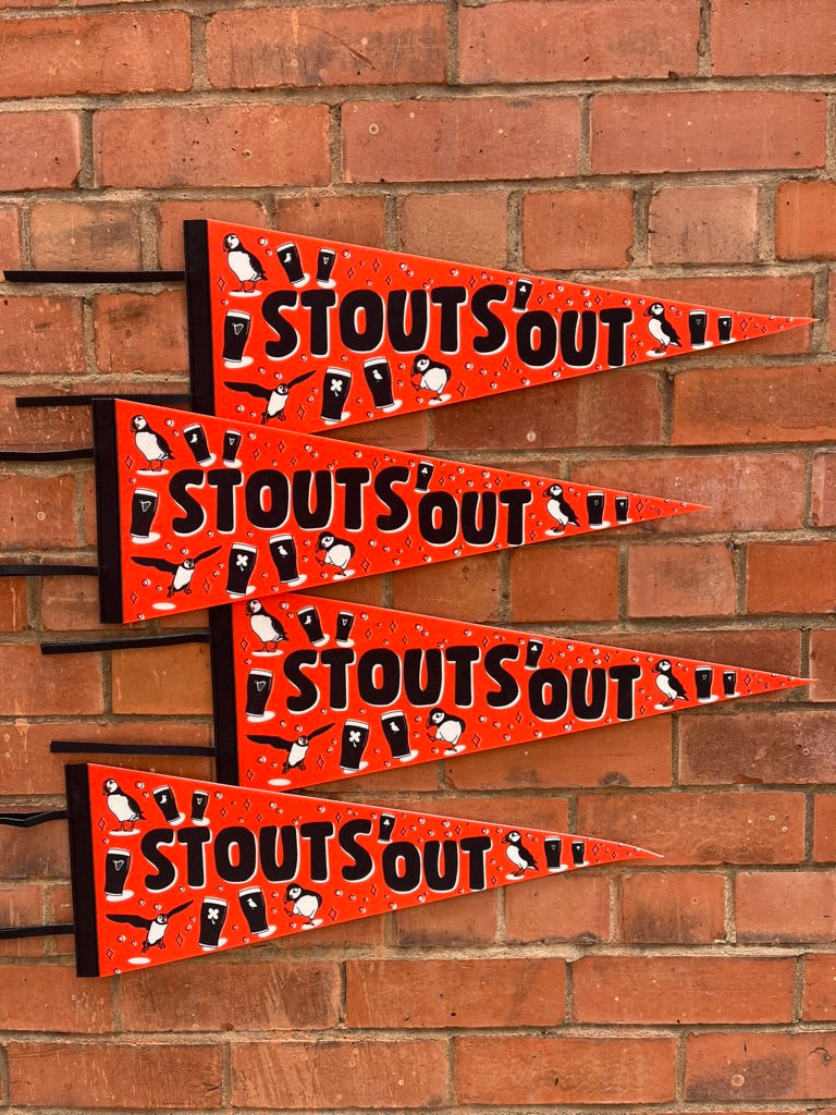Stouts Out Pennant / Fleg
