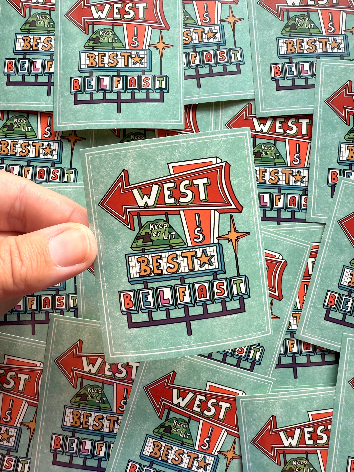West is Best Sticker