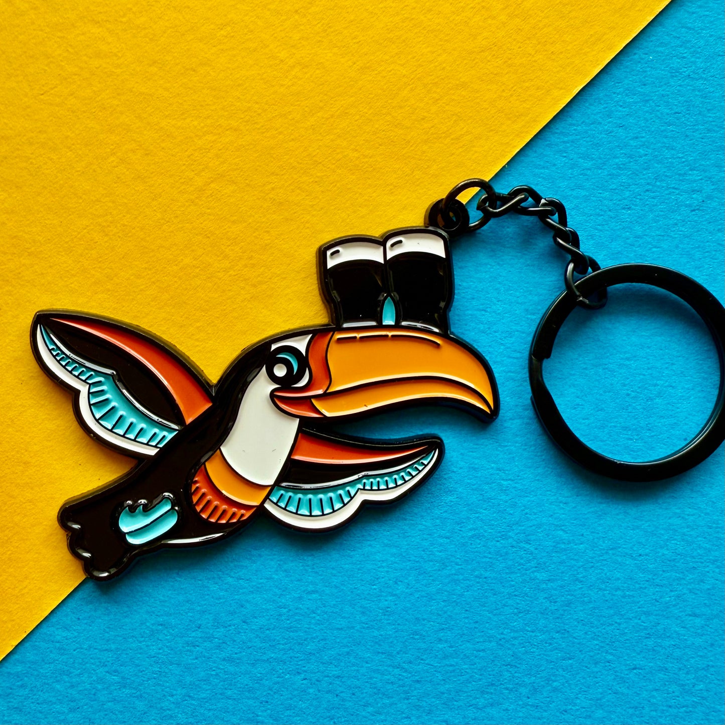 Stout Toucan Keyring