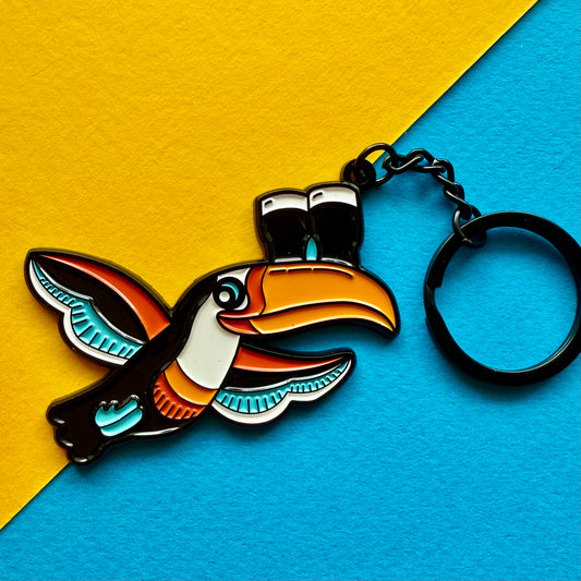 Stout Toucan Keyring