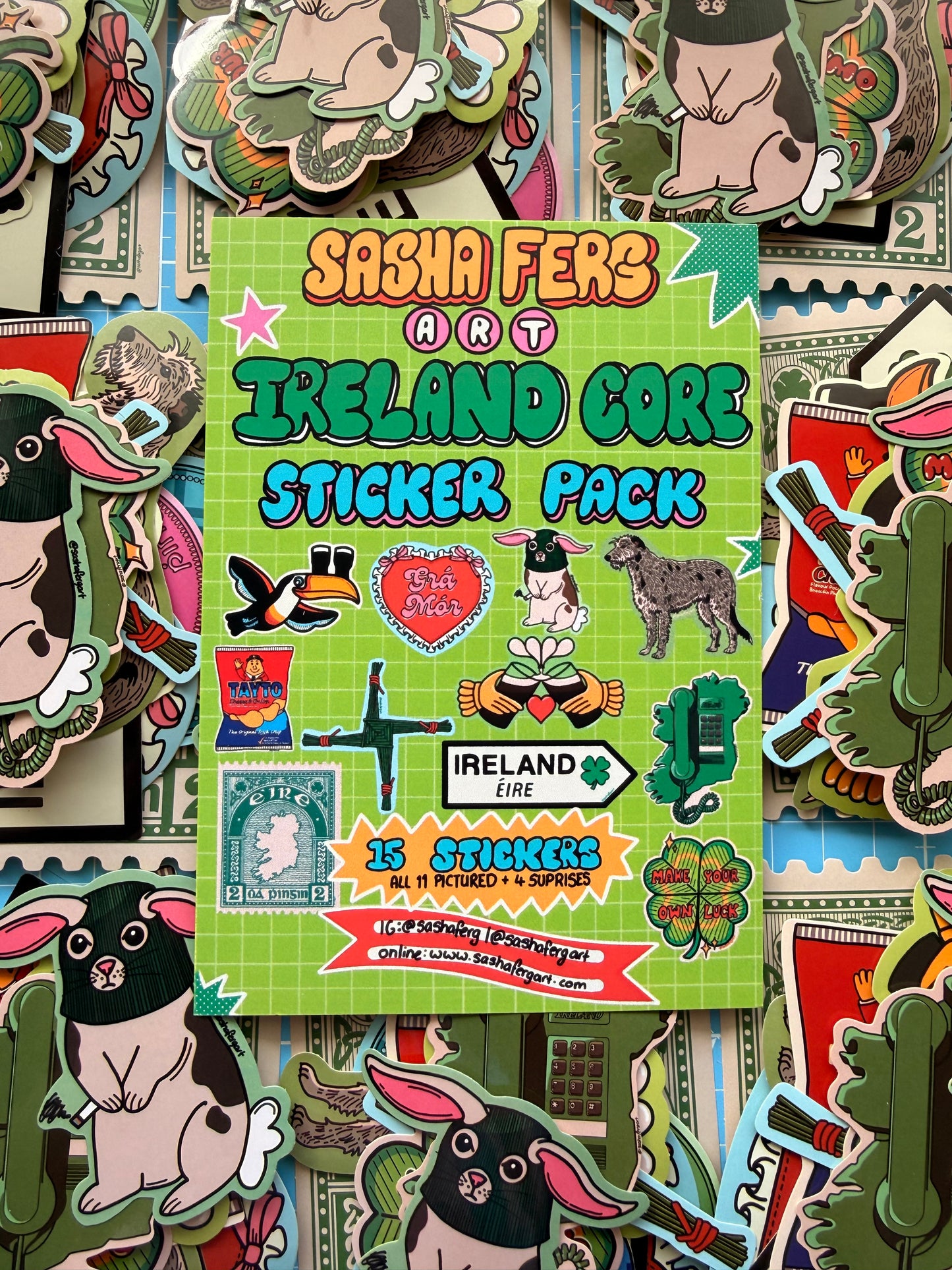 Ireland Core Sticker Pack