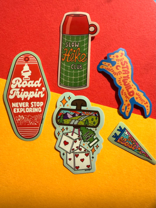 September Adventure Sticker Pack | and Single Stickers