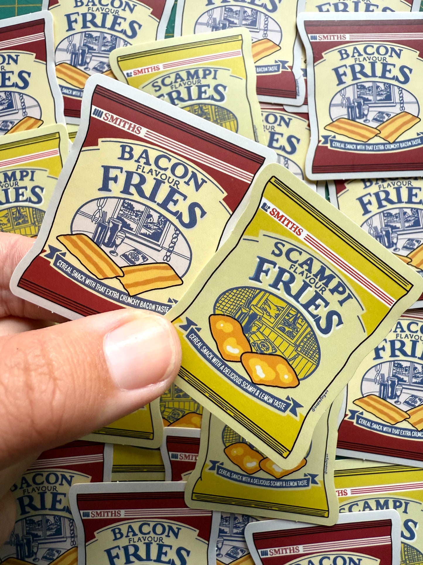 2 Best Pub Snack Stickers