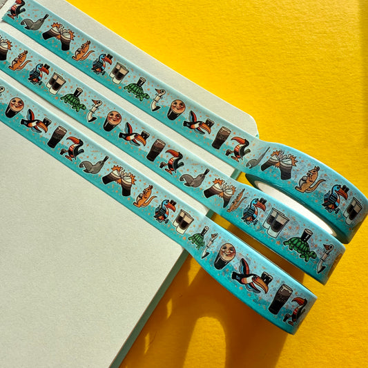 Stout Beer Washi Tape