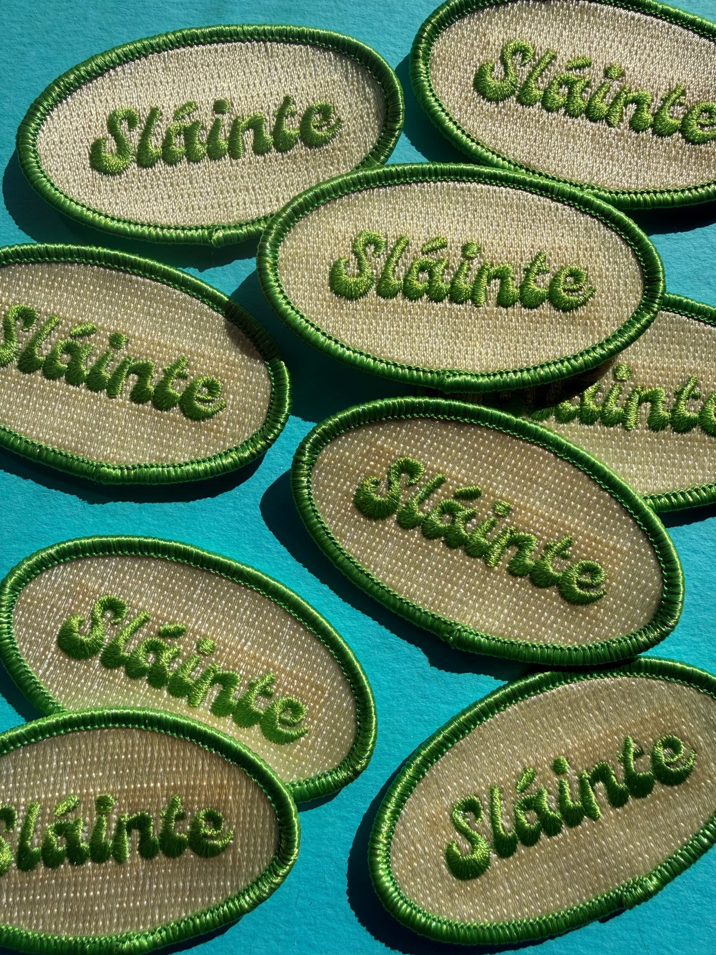 Irish Slainte American Mechanic Patch