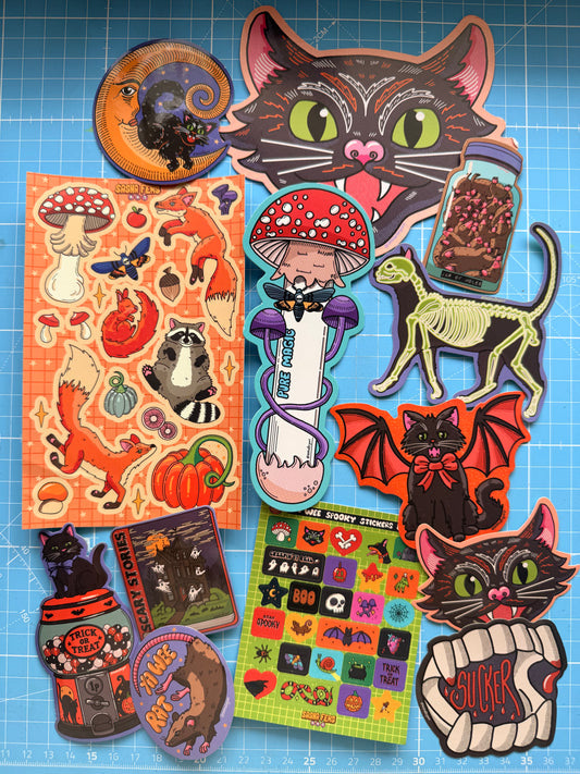 Aug 2026 Sticker Club - Spooky Season