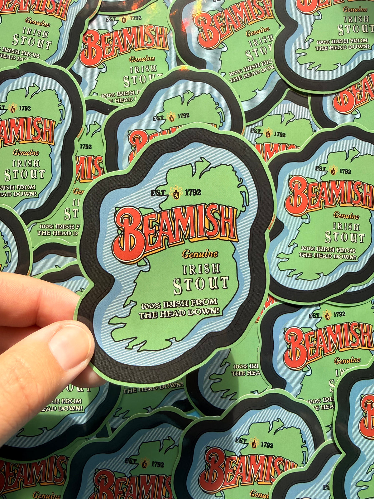 Creamie Beamie Stickers