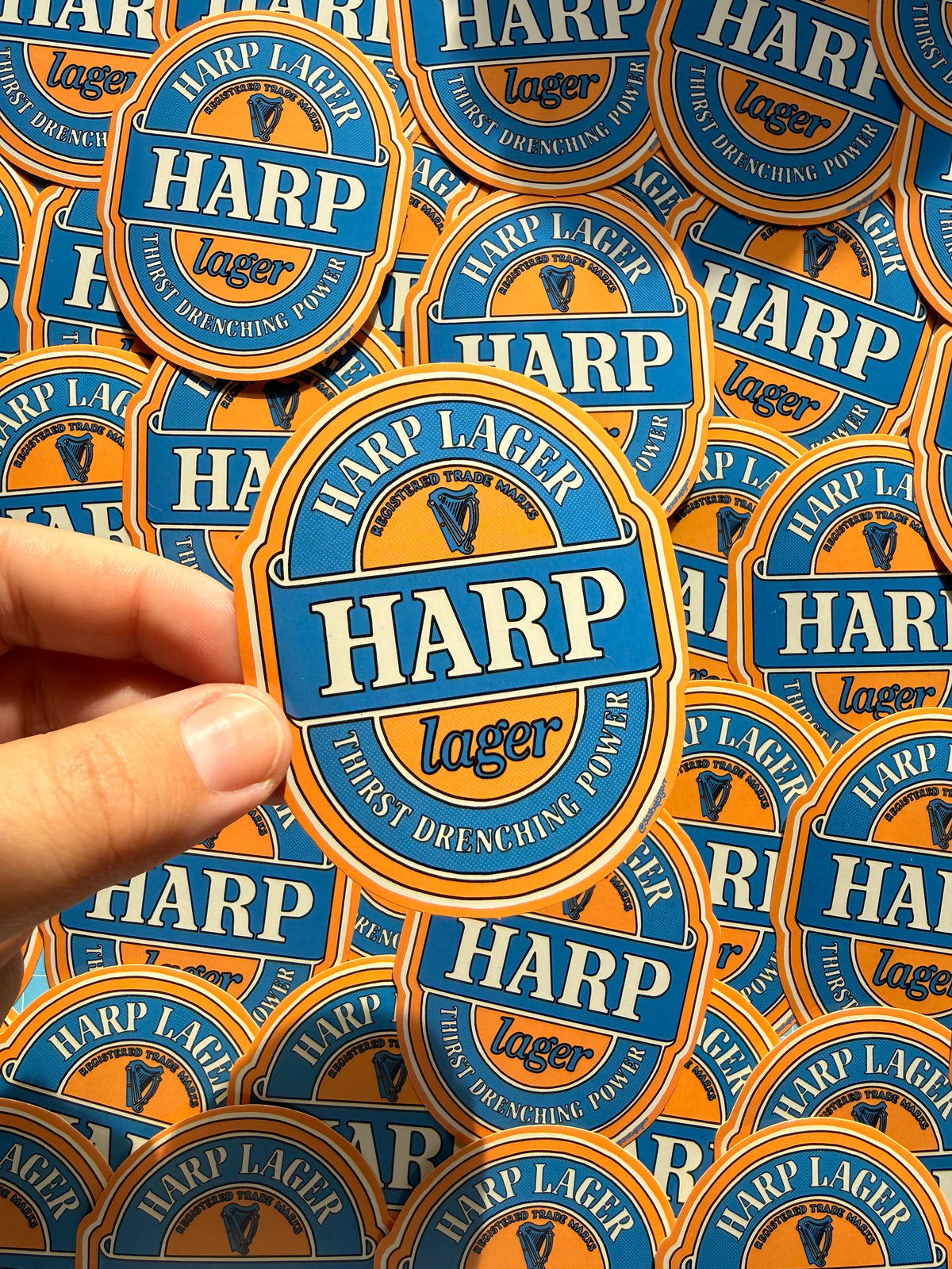 Harp Beer Stickers