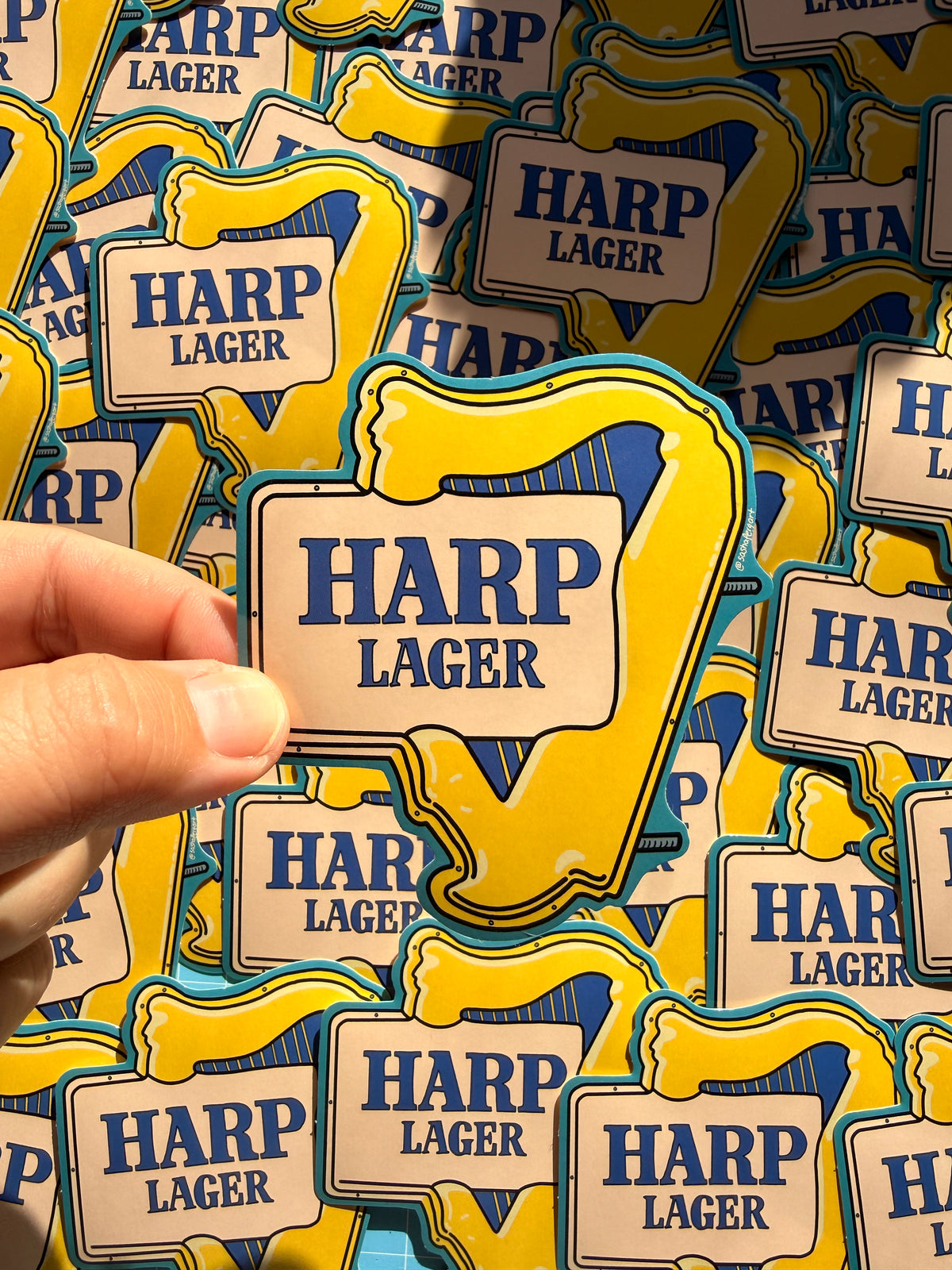 Harp Beer Stickers