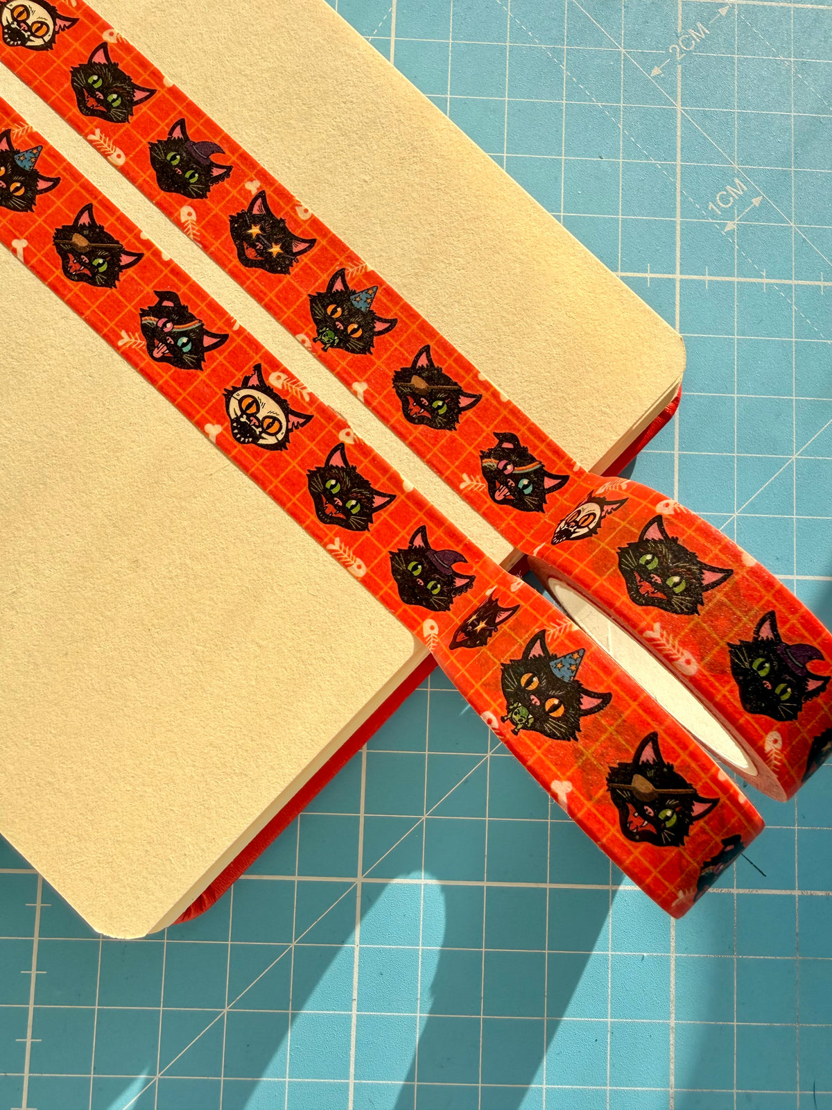 Spooky Cat Washi Tape