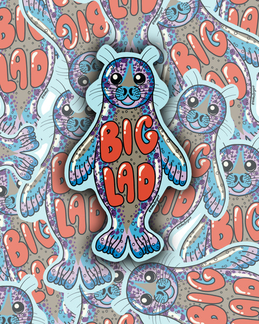 Big Lad Seal Sticker