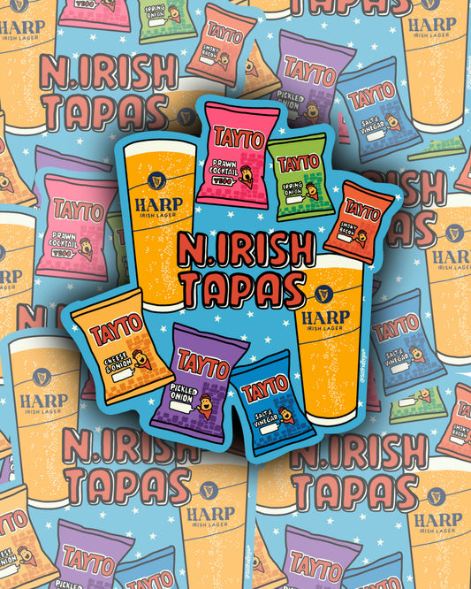 N.Irish Tapas Sticker
